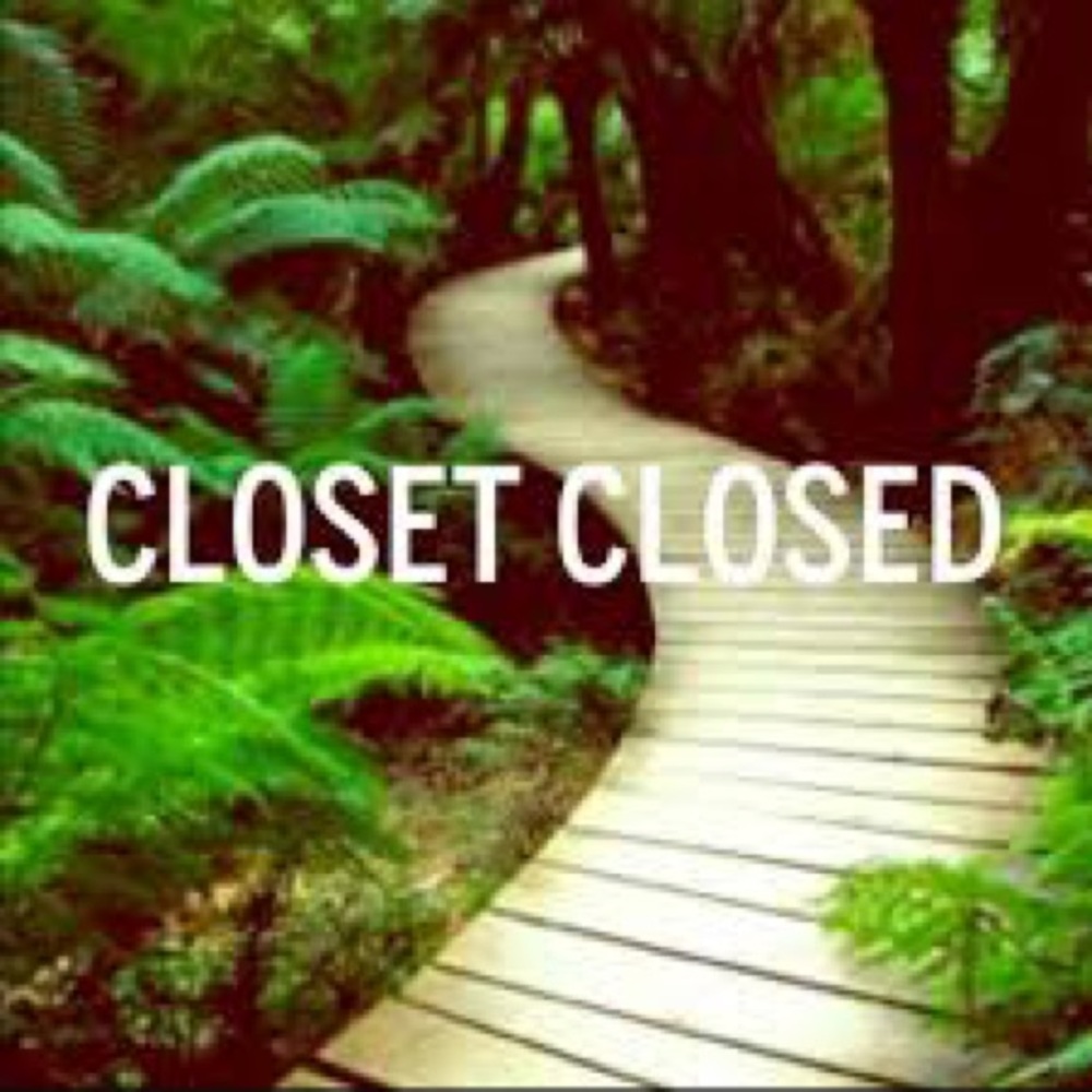 Closet closed.